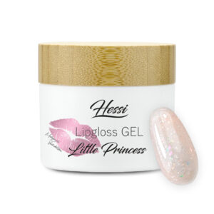 HESSI Lipgloss Little Princess 10ml – Mleczno-Różowy Żel Samopoziomujący — zdjęcie 2