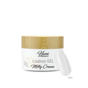 Hessi Lipgloss Gel Milky Cream 10 ml – Żel Samopoziomujący 2w1 o Konsystencji Średnio Gęstej, Idealny do Budowy i Koloru — zdjęcie 3