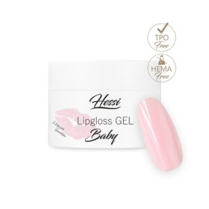 HESSI Lipgloss Baby 50 ml - Żel Budujący 2w1 do Paznokci, Samopoziomujący