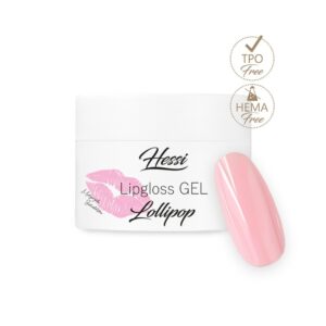 HESSI Lipgloss Gel LOLLIPOP 10ml – Samopoziomujący Żel 2w1 do Budowy i Koloru