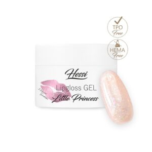 HESSI Lipgloss Little Princess 50ml – Mleczno-Różowy Żel Samopoziomujący