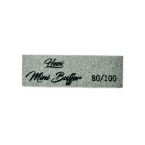 HESSI MINI Buffer 80/100 – bloczek do żelu i akrylu, 1 sztuka