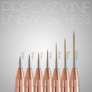 HESSI Pędzel LINER 20mm – Pędzel do Precyzyjnych Zdobień — zdjęcie 3