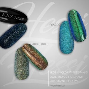 HESSI Peacock Eye Pyłek do paznokci — zdjęcie 4