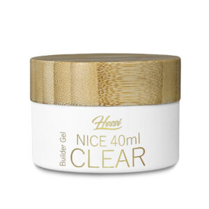 HESSI Żel Budujący Builder Gel NICE CLEAR 40ml – Bezbarwny Trójfazowy Żel Budujący — zdjęcie 1