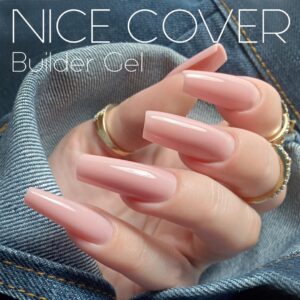 Hessi Żel Budujący NICE COVER 60ml – Trzyfazowy Żel Naturalny Kolor Covera — zdjęcie 6