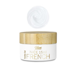 HESSI ŻEL NICE FRENCH 15ML Biały Żel do Techniki French — zdjęcie 3
