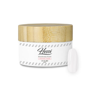 HESSI ŻEL WikiWiki WHITE 40ML –Twardy Żel Budujący w Słoiczku — zdjęcie 1