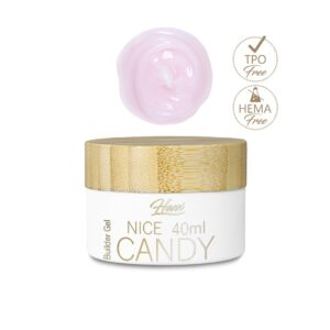 HESSI Żel Budujący NICE CANDY 40ml - RÓŻOWY KONSYSTENCJA BUDYNIU