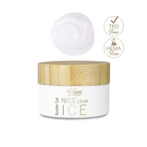 HESSI Żel Budujący NICE ICE 15ml – Mleczny Żel Cover do Budowy Paznokci