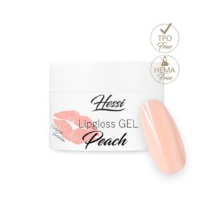 HESSI Żel budujący LIPGLOSS Peach 30ml 2w1 – TPO i HEMA Free brzoskwiniowy