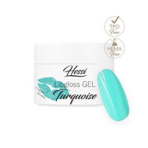 HESSI Żel budujący LIPGLOSS Turquoise 30ml 2w1 – TPO i HEMA Free Turkusowy