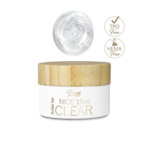 Hessi Builder Gel NICE CLEAR 15 ml – Bezbarwny Trójfazowy Żel Budujący