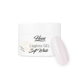Hessi Lipgloss Gel Soft White 30ml – żel budujący 2w1, średnio gęsty — zdjęcie 1