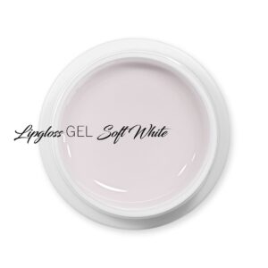 Hessi Lipgloss Gel Soft White 30ml – żel budujący 2w1, średnio gęsty — zdjęcie 2