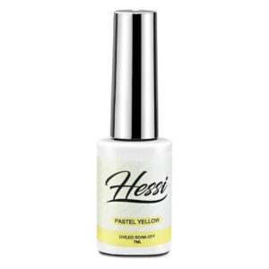 Hessi Lakier Hybrydowy Pastel Yellow 7ml – kolor masełkowy, butter nails