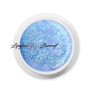 Hessi Lipgloss Lazuryt 10 ml – błękitny żel budujący 2w1 z połyskiem — zdjęcie 1