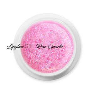 Hessi Lipgloss Rose Quartz 10 ml – różowy żel budujący 2w1 z połyskiem — zdjęcie 1