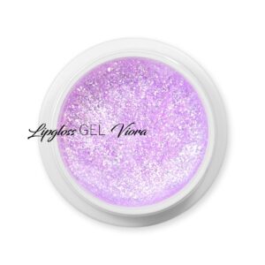 Hessi Lipgloss Viora 10 ml – fioletowo-różowy żel budujący 2w1 z połyskiem — zdjęcie 1