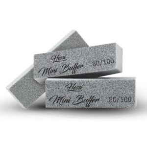 Hessi MINI BUFFER 80/100 50 sztuk – Buffer do masy żelowej i akrylowej — zdjęcie 1