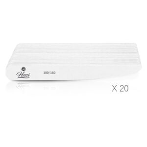 Hessi Pilnik Natural Slim 100/180 20 szt – Jednorazowe Pilniki Do Paznokci