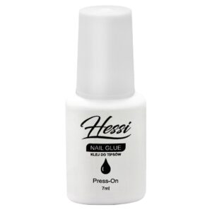 HESSI Klej do Tipsów – NAIL GLUE 7ml – Szybkoschnący i Trwały Klej do Paznokci — zdjęcie 1