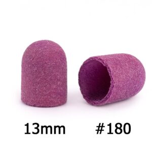 Kapturki do pedicure 13 mm gradacja 180 10szt Fabric Podo AlleMed Fioletowy Purple — zdjęcie 1