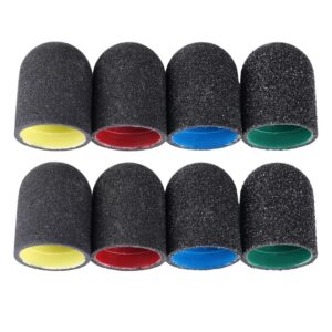 Kapturki ścierne PodoCaps Clavier, Medisterill do pedicure, 10mm, 180 grit – 10szt. — zdjęcie 1
