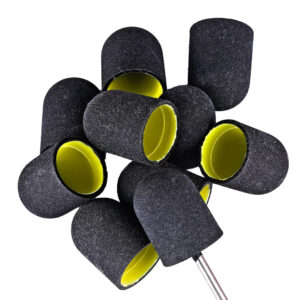 Clavier Kapturki ścierne do pedicure PodoCaps, Medisterill, 13mm, 240 grit – 10szt. — zdjęcie 1