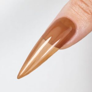 Kolorowy top no wipe Crystal Glass Golden Brown HEMA Free 10g — zdjęcie 2