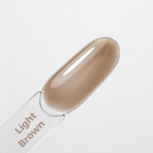 Kolorowy top no wipe Crystal Glass Light Brown HEMA Free 10g — zdjęcie 1