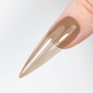 Kolorowy top no wipe Crystal Glass Light Brown HEMA Free 10g — zdjęcie 2