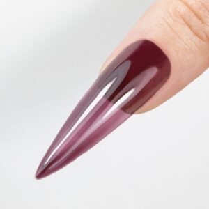Kolorowy top no wipe Crystal Glass Purple Plum HEMA Free 10g — zdjęcie 3