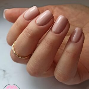 EM Nail Brzoskwiniowy Lakier Hybrydowy do paznokci Dirty Rose 144 6ml — zdjęcie 2