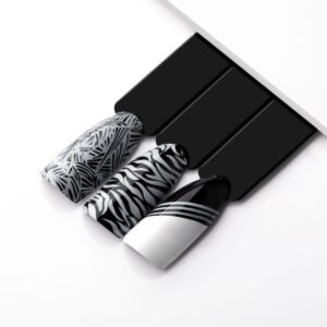 Lakier do stempli i stampingu Molly Nails PRO Stamping biały White 10ml — zdjęcie 1