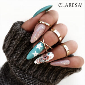 Claresa Lakier hybrydowy Glitter 2 – połyskujący brokatowy efekt 5g — zdjęcie 3