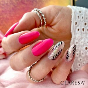 Claresa Lakier hybrydowy Glitter 2 – połyskujący brokatowy efekt 5g — zdjęcie 5