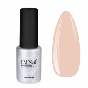EM Nail Brzoskwiniowy Lakier Hybrydowy do paznokci Dirty Rose 144 6ml