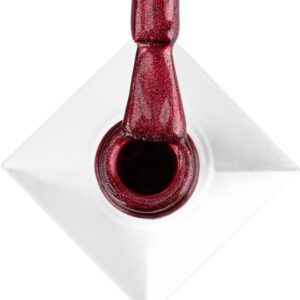 Lakier hybrydowy LED/UV Molly Nails Reds Cat Eye Red Nr 231 – czerwony magnetyczny 8g — zdjęcie 1