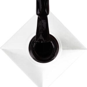 Lakier hybrydowy Molly Nails Crackle Gel black Nr 158 8g — zdjęcie 1