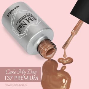EM Nail Lakier hybrydowy Premium Cake My Day 137 — zdjęcie 2