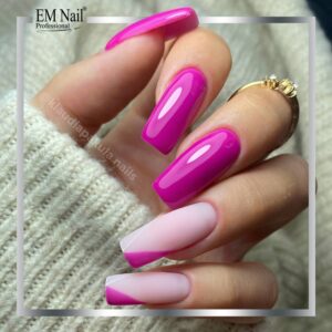 EM Nail Lakier hybrydowy Premium Love It 71 – kobiecy i kreatywny — zdjęcie 2