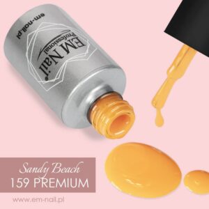 EM Nail Lakier hybrydowy Premium Sandy Beach 159 — zdjęcie 2
