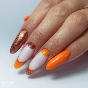 EM Nail Lakier hybrydowy Premium Soft Coral 5 — zdjęcie 3