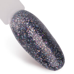 Lakier hybrydowy brokatowy MollyLac Spotlight Nightingale HEMA/Di-HEMA Free 5 g Nr 637 — zdjęcie 1