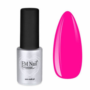 EM Nail Lakier Hybrydowy do paznokci Sweetheart 16 Neonowy Róż 6ml
