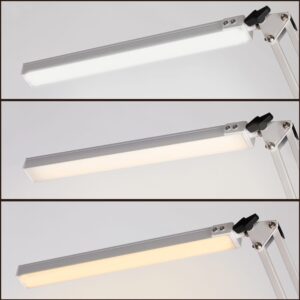 Lampka kosmetyczna biurkowa do manicure 12W biała MT-328 — zdjęcie 4