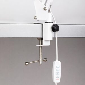 Lampka kosmetyczna biurkowa do manicure 12W biała MT-328 — zdjęcie 5