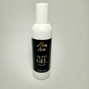 Liquid do rozprowadzania i formowania akrylożelu MollyLac Polygel Liquid 100ml — zdjęcie 1