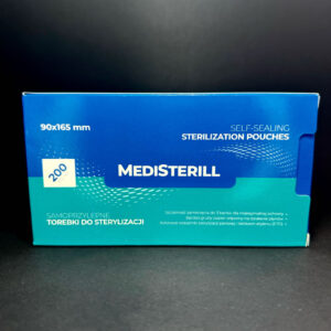 MediSterill Torebki do Sterylizacji 9 x 16,5 cm 200 szt. Samoprzylepne Autoklaw — zdjęcie 3